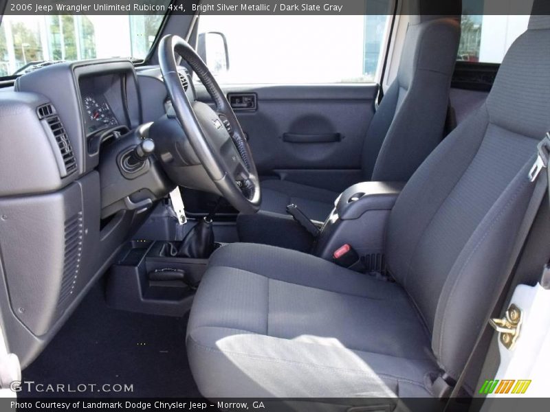 Bright Silver Metallic / Dark Slate Gray 2006 Jeep Wrangler Unlimited Rubicon 4x4