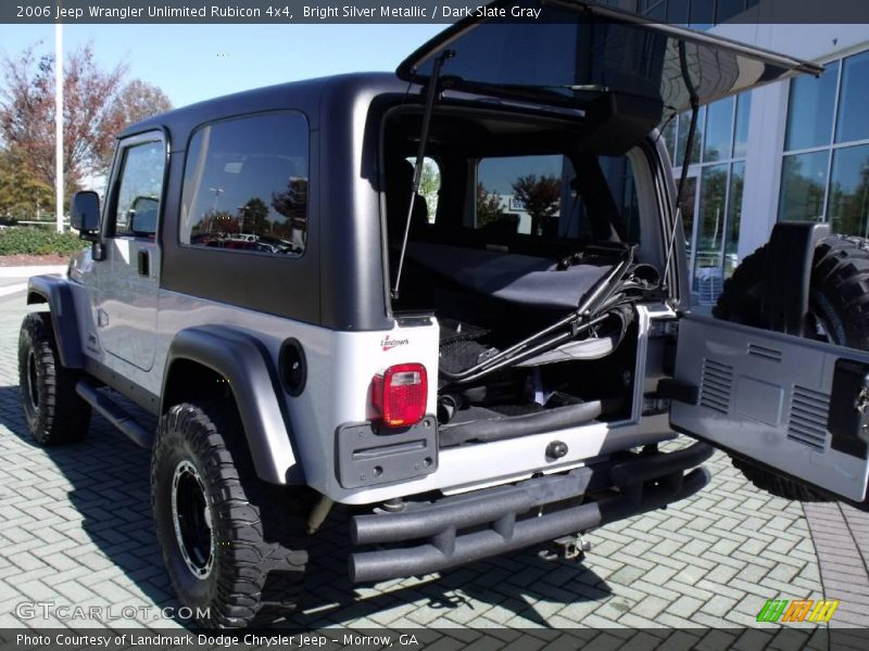 Bright Silver Metallic / Dark Slate Gray 2006 Jeep Wrangler Unlimited Rubicon 4x4
