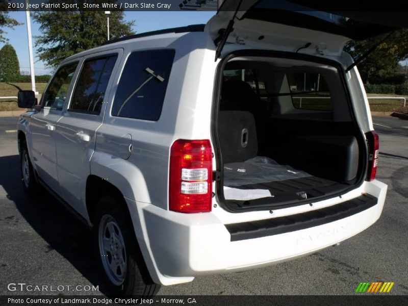 Stone White / Dark Slate Gray 2010 Jeep Patriot Sport