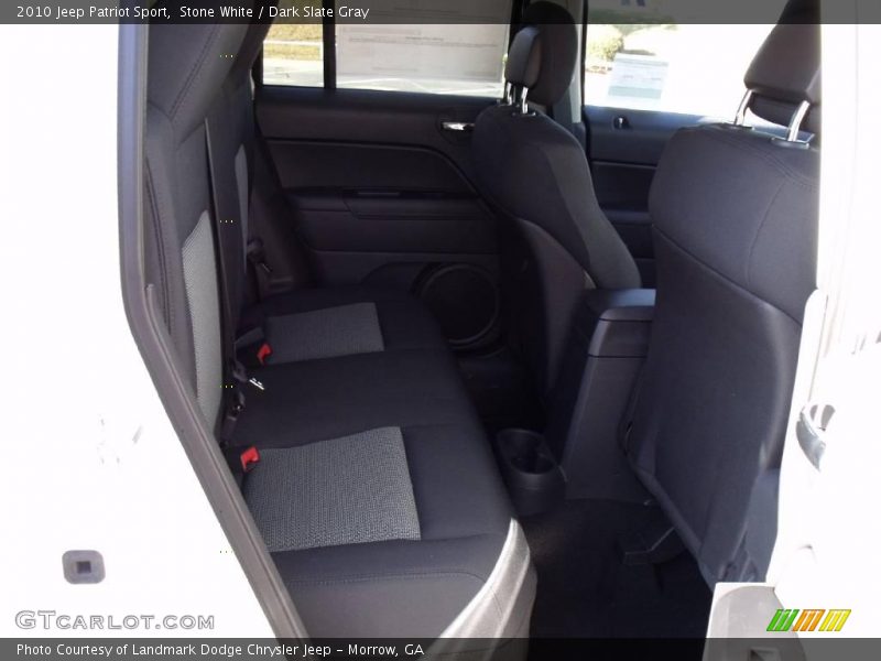 Stone White / Dark Slate Gray 2010 Jeep Patriot Sport