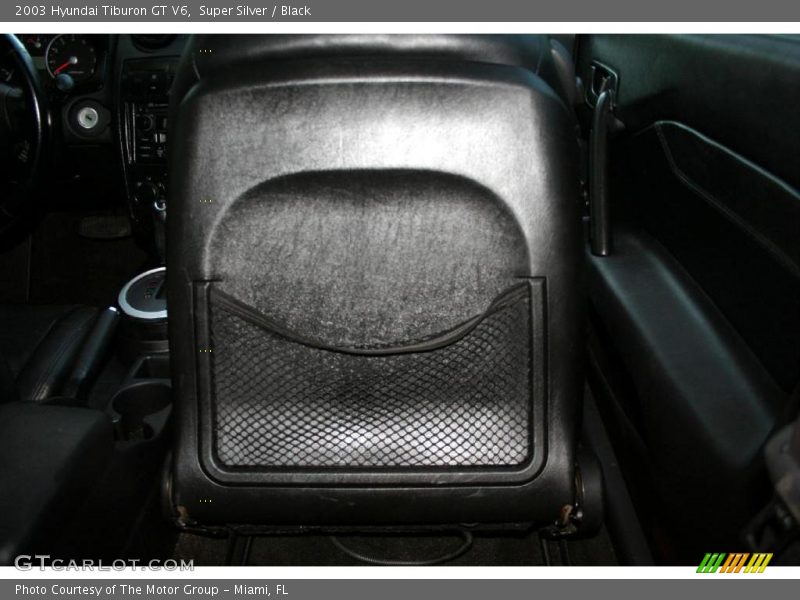 Super Silver / Black 2003 Hyundai Tiburon GT V6