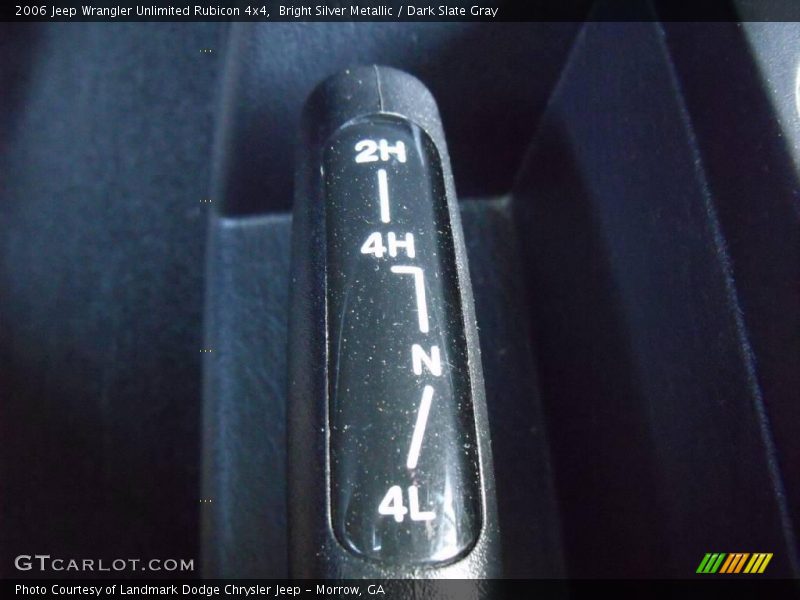 Bright Silver Metallic / Dark Slate Gray 2006 Jeep Wrangler Unlimited Rubicon 4x4