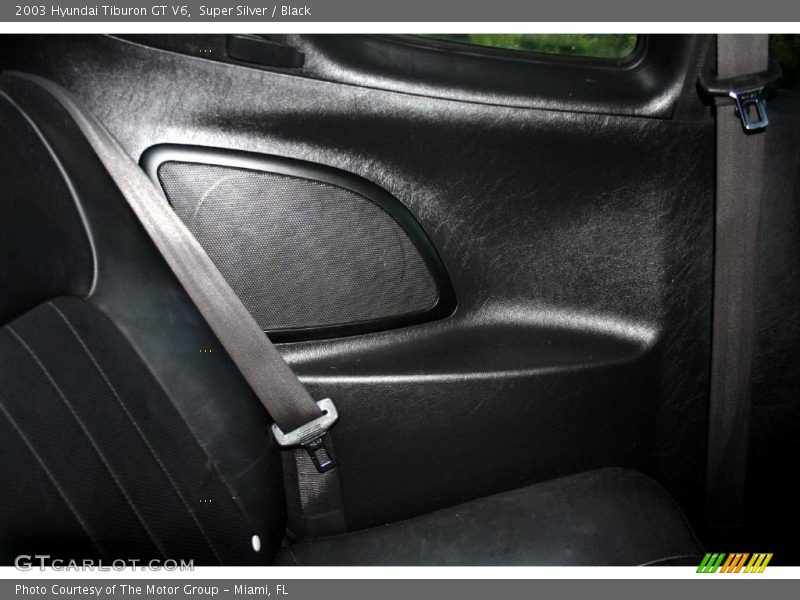 Super Silver / Black 2003 Hyundai Tiburon GT V6