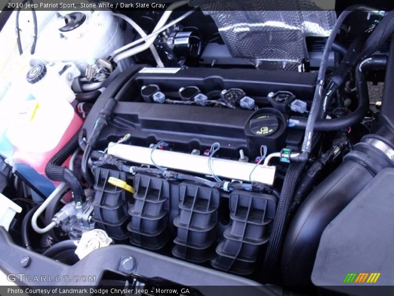 Stone White / Dark Slate Gray 2010 Jeep Patriot Sport