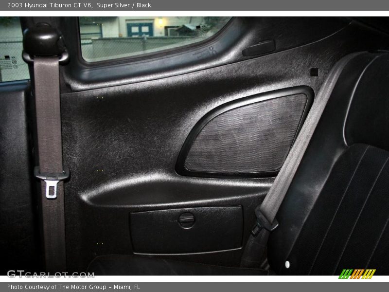 Super Silver / Black 2003 Hyundai Tiburon GT V6