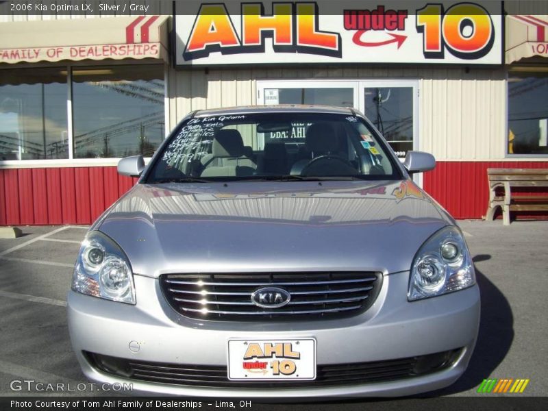 Silver / Gray 2006 Kia Optima LX