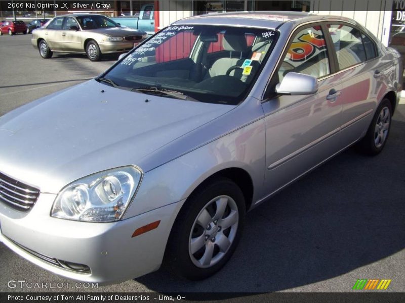 Silver / Gray 2006 Kia Optima LX