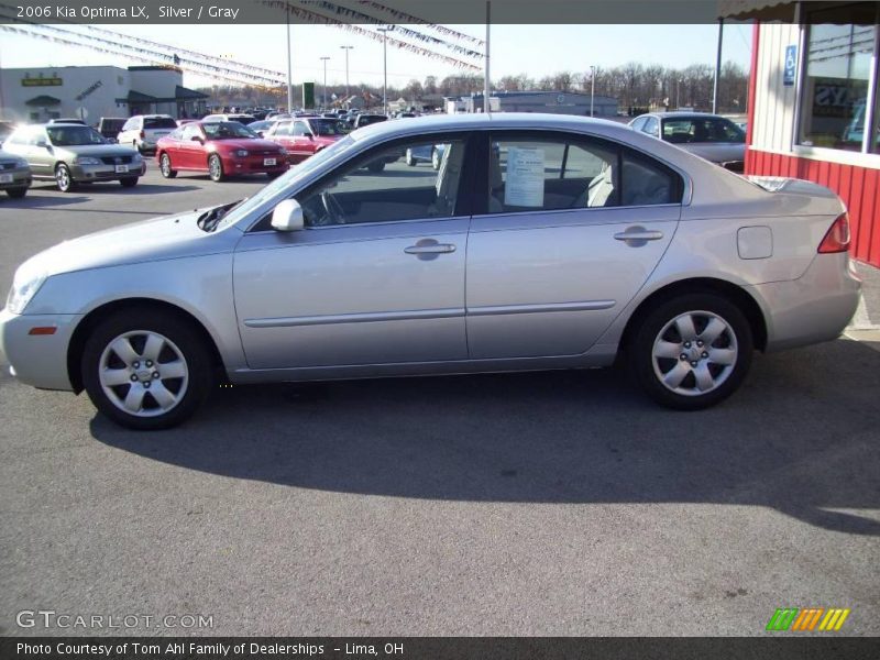Silver / Gray 2006 Kia Optima LX