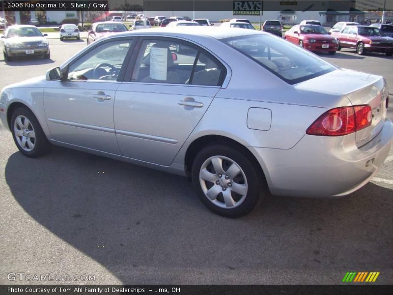 Silver / Gray 2006 Kia Optima LX