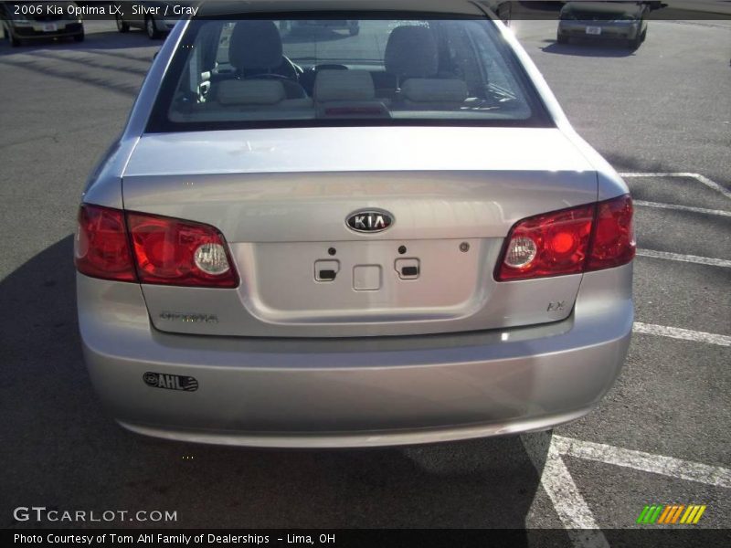 Silver / Gray 2006 Kia Optima LX
