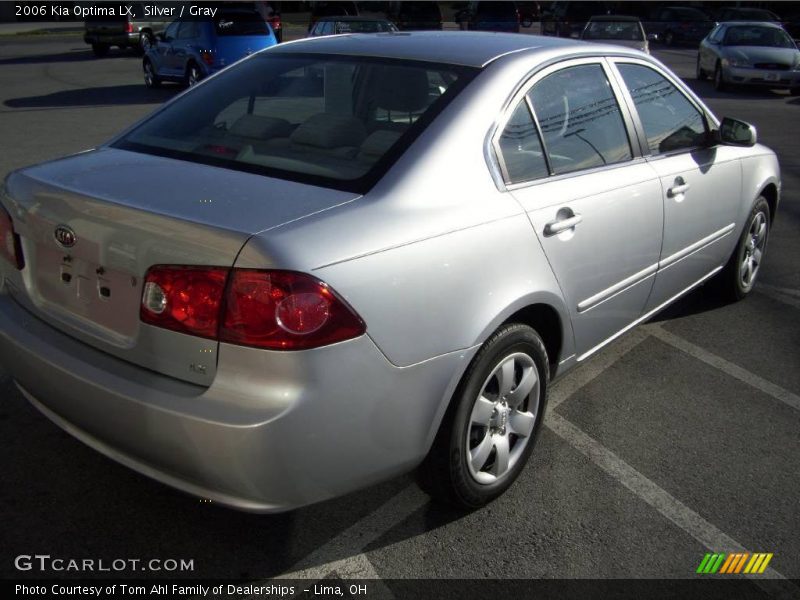 Silver / Gray 2006 Kia Optima LX