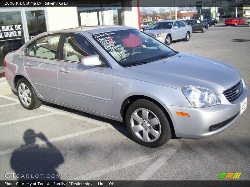 Silver / Gray 2006 Kia Optima LX