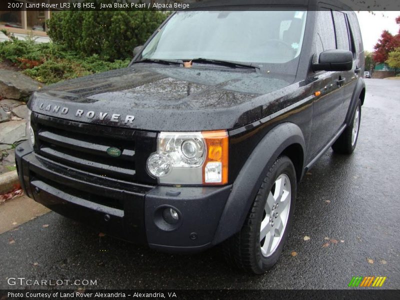 Java Black Pearl / Alpaca Beige 2007 Land Rover LR3 V8 HSE