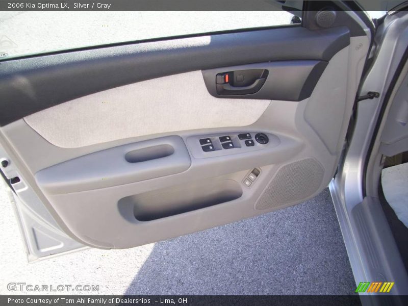 Silver / Gray 2006 Kia Optima LX
