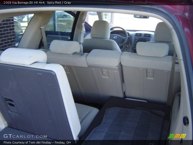 Spicy Red / Gray 2009 Kia Borrego EX V6 4x4
