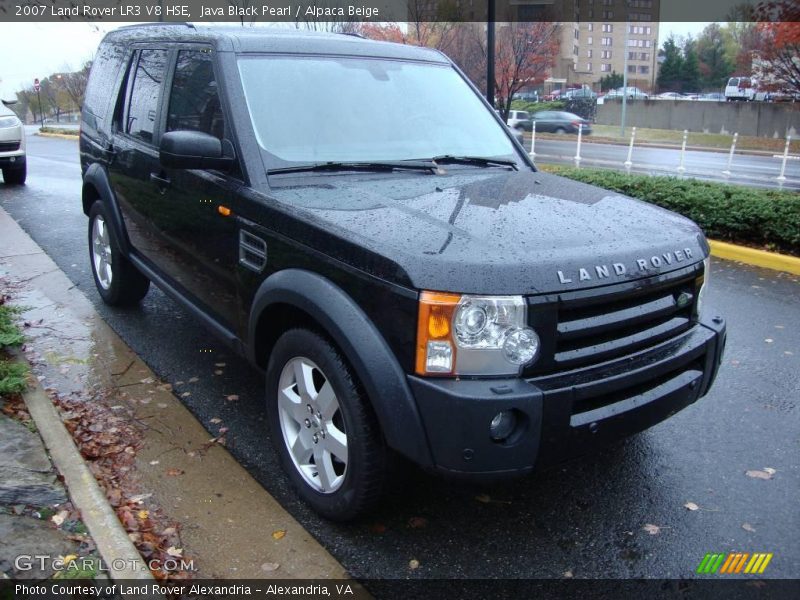 Java Black Pearl / Alpaca Beige 2007 Land Rover LR3 V8 HSE
