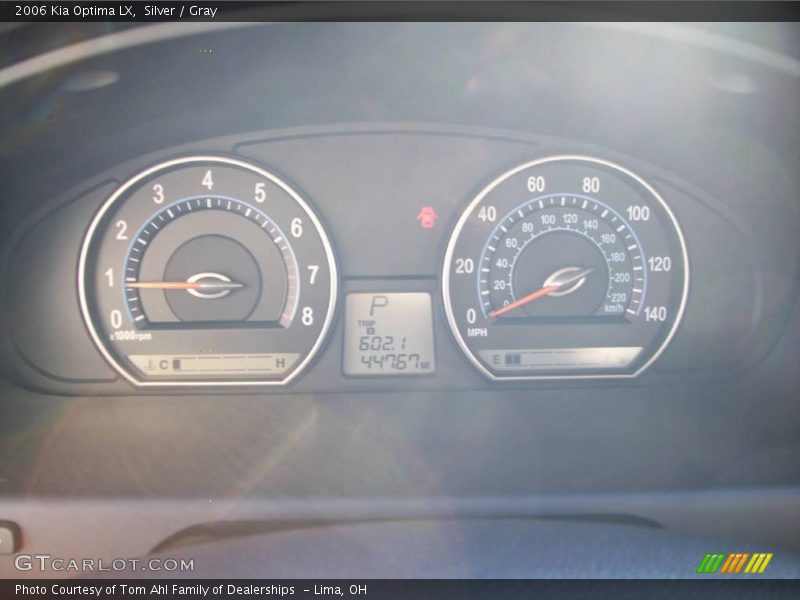 Silver / Gray 2006 Kia Optima LX