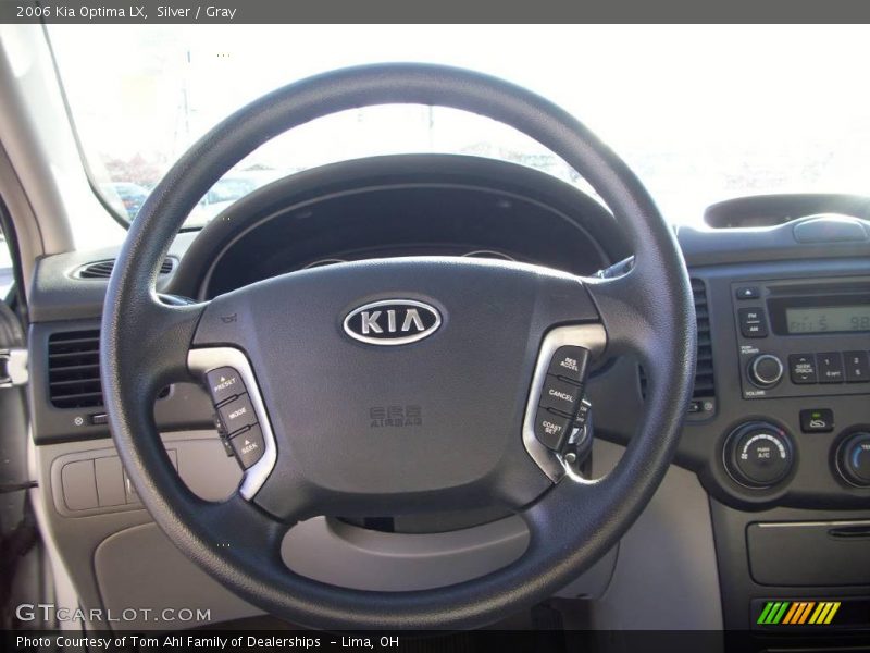 Silver / Gray 2006 Kia Optima LX