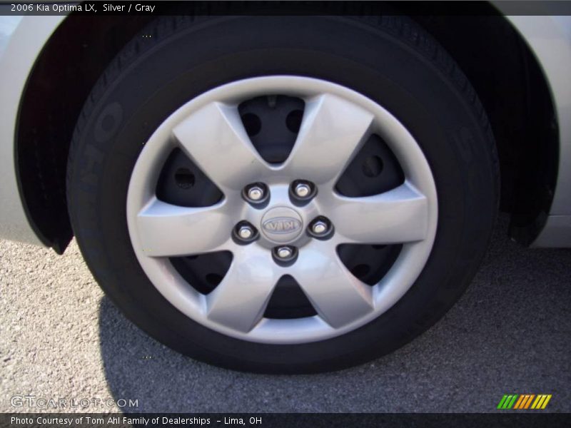 Silver / Gray 2006 Kia Optima LX
