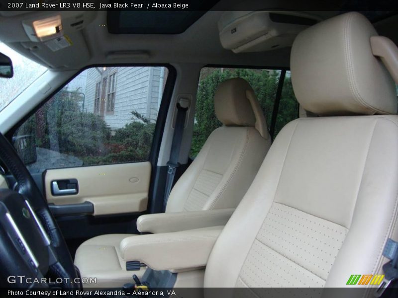 Java Black Pearl / Alpaca Beige 2007 Land Rover LR3 V8 HSE