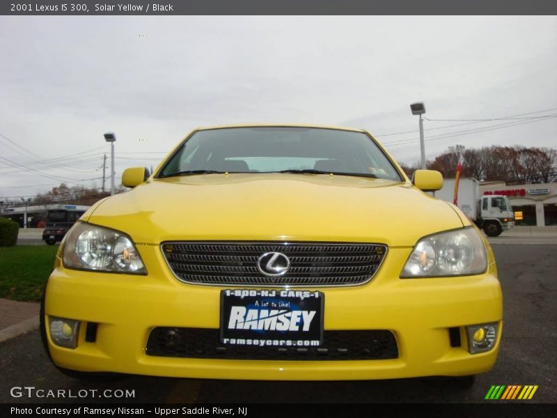Solar Yellow / Black 2001 Lexus IS 300