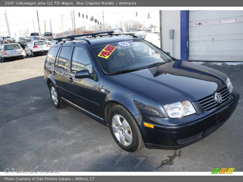 Blue Graphite Metallic / Anthracite 2005 Volkswagen Jetta GLS TDI Wagon