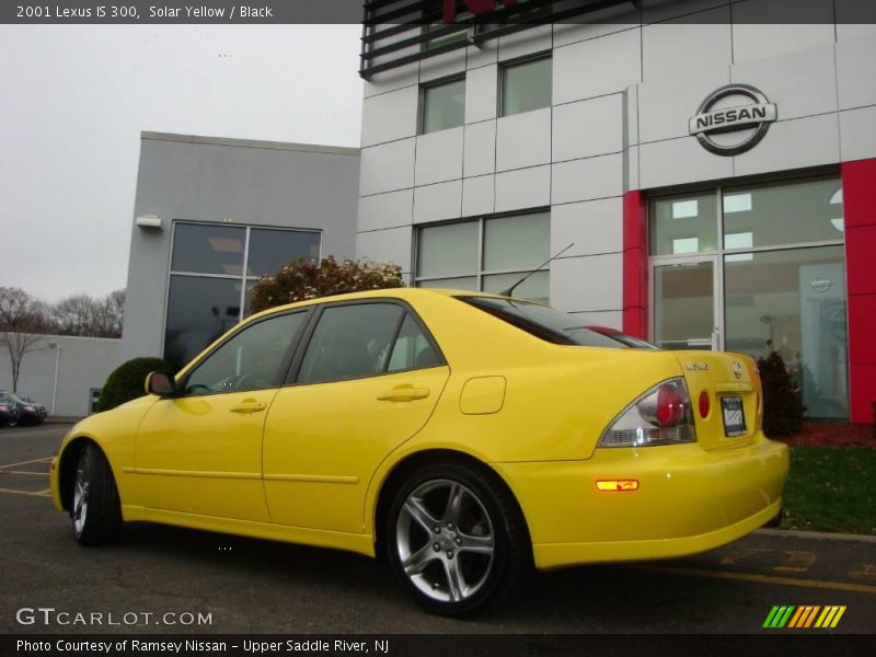 Solar Yellow / Black 2001 Lexus IS 300