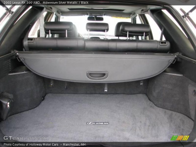Millennium Silver Metallic / Black 2002 Lexus RX 300 AWD