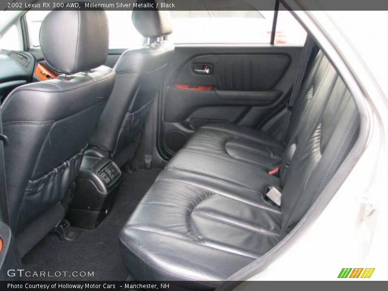 Millennium Silver Metallic / Black 2002 Lexus RX 300 AWD