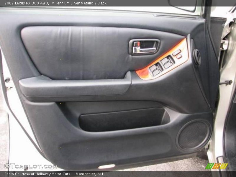 Millennium Silver Metallic / Black 2002 Lexus RX 300 AWD