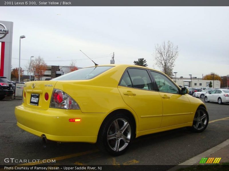 Solar Yellow / Black 2001 Lexus IS 300