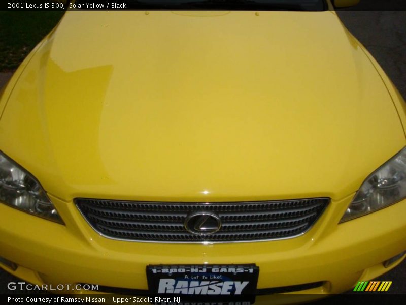 Solar Yellow / Black 2001 Lexus IS 300