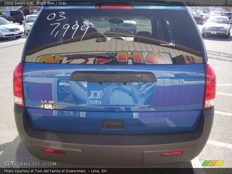 Bright Blue / Gray 2003 Saturn VUE