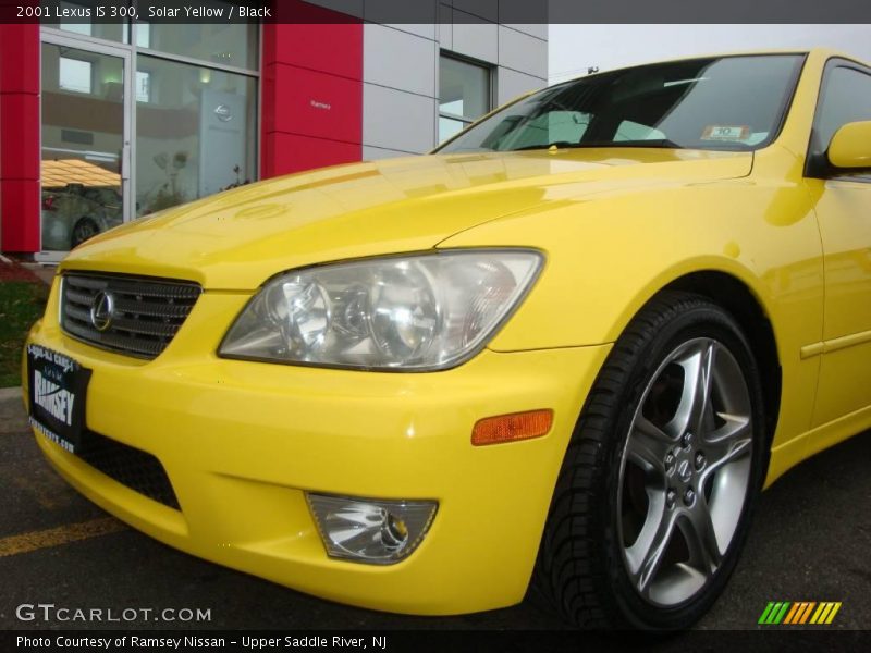 Solar Yellow / Black 2001 Lexus IS 300