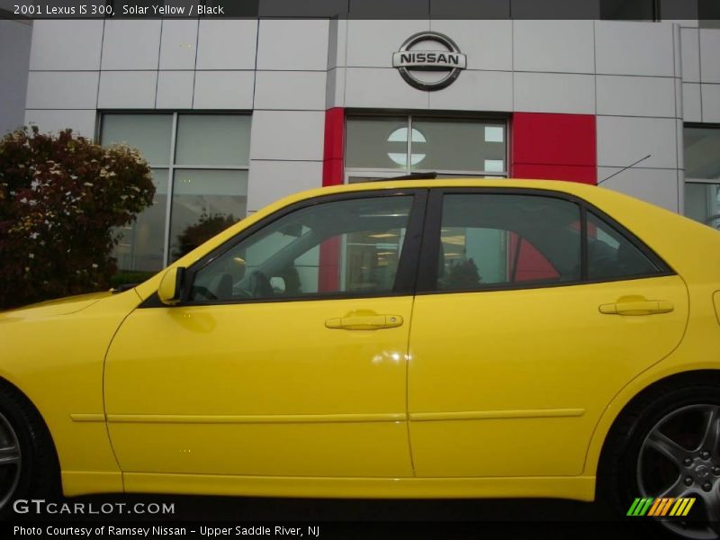 Solar Yellow / Black 2001 Lexus IS 300