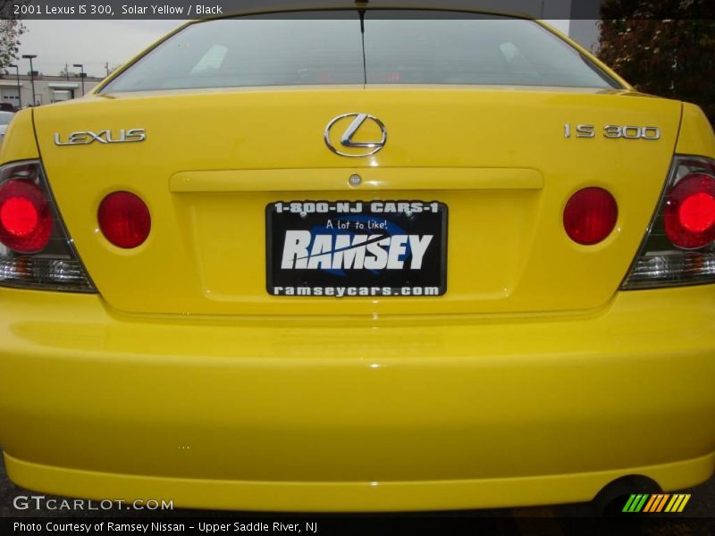 Solar Yellow / Black 2001 Lexus IS 300