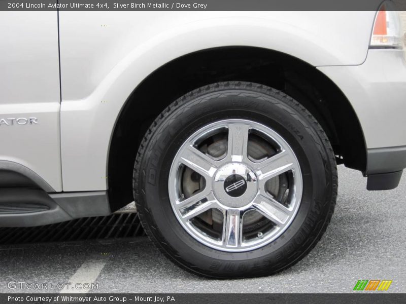 Silver Birch Metallic / Dove Grey 2004 Lincoln Aviator Ultimate 4x4