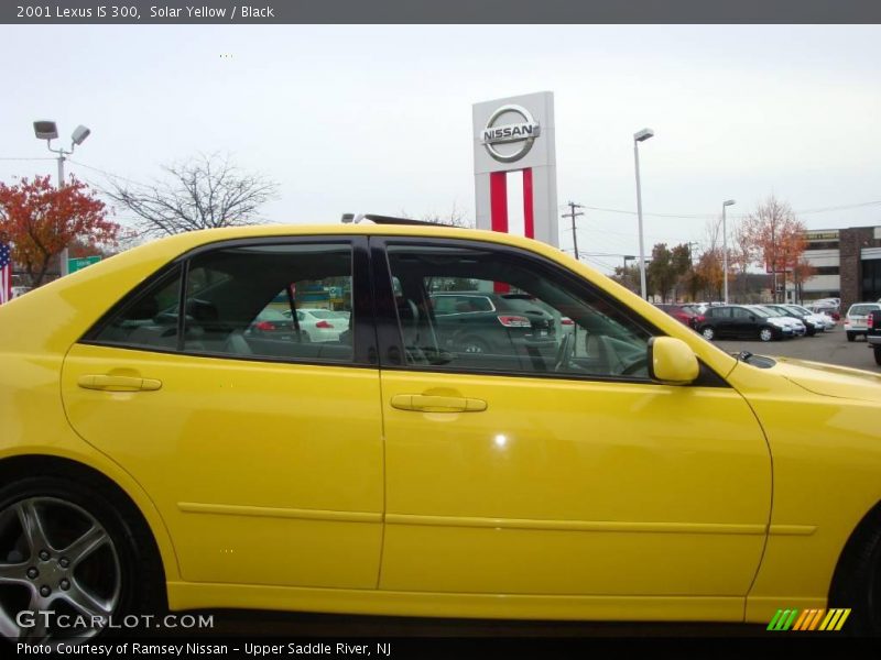Solar Yellow / Black 2001 Lexus IS 300