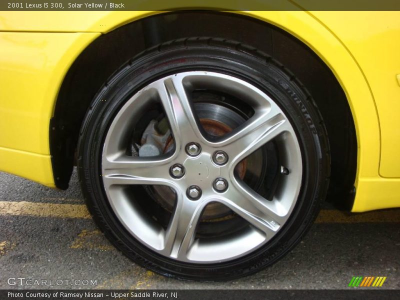 Solar Yellow / Black 2001 Lexus IS 300