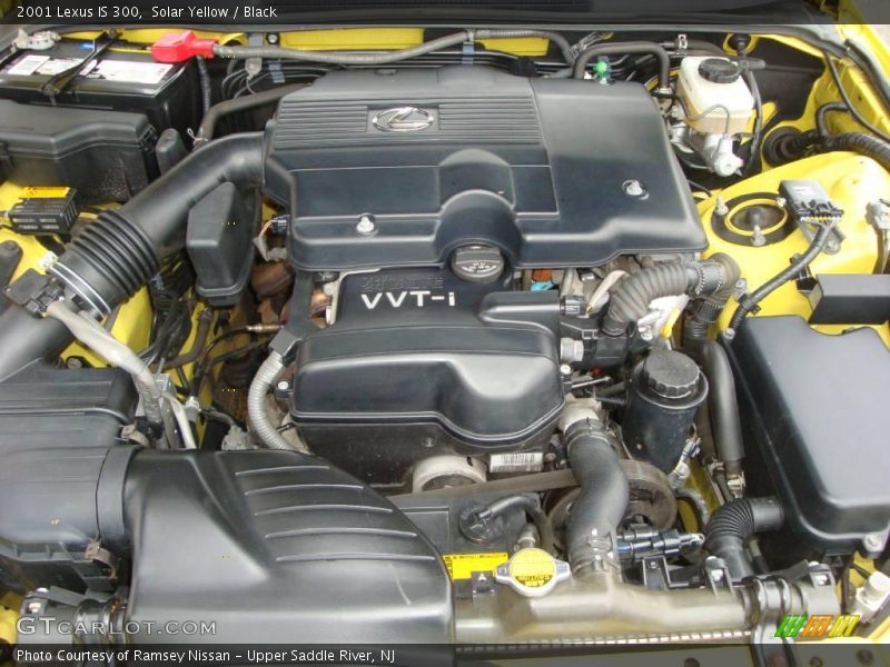 Solar Yellow / Black 2001 Lexus IS 300
