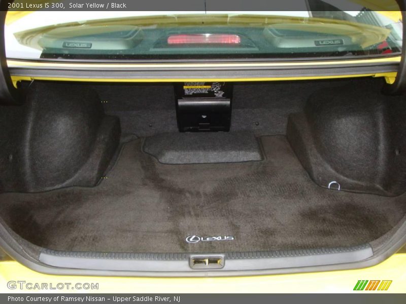 Solar Yellow / Black 2001 Lexus IS 300