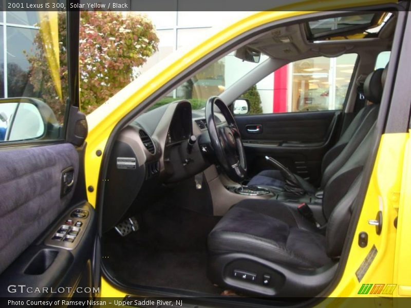 Solar Yellow / Black 2001 Lexus IS 300