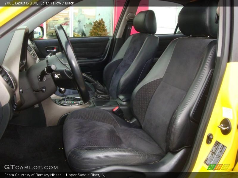 Solar Yellow / Black 2001 Lexus IS 300