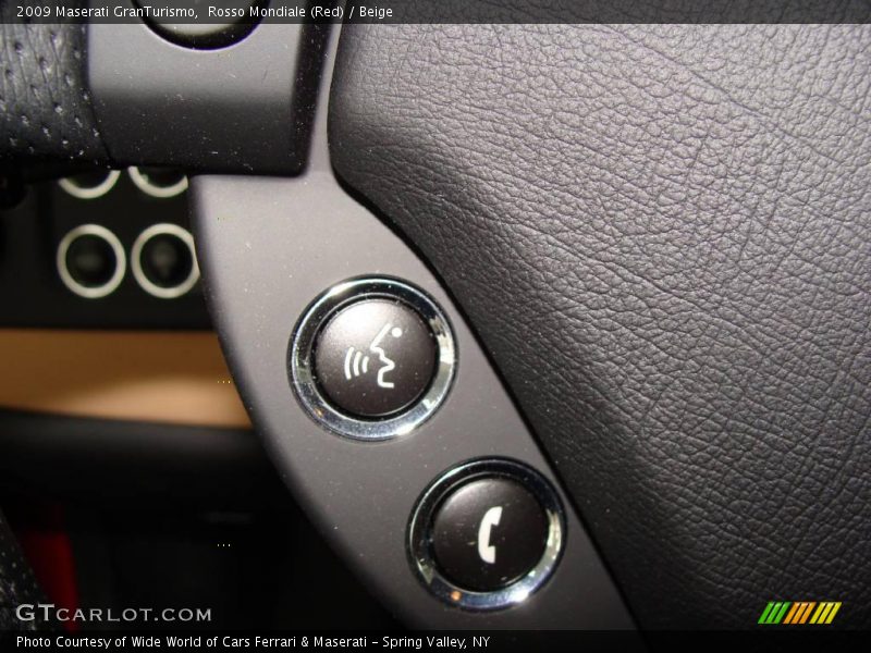 Rosso Mondiale (Red) / Beige 2009 Maserati GranTurismo