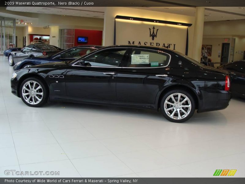 Nero (Black) / Cuoio 2009 Maserati Quattroporte