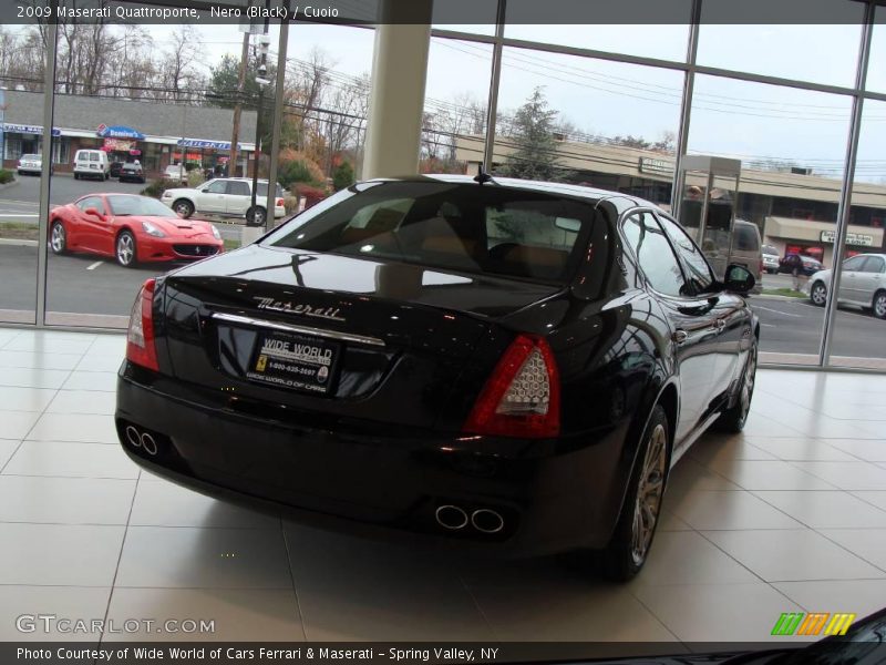 Nero (Black) / Cuoio 2009 Maserati Quattroporte