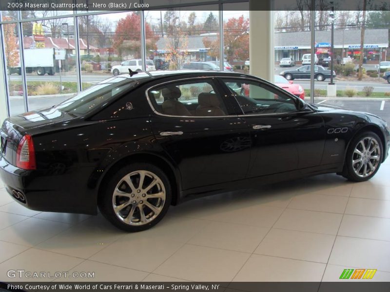 Nero (Black) / Cuoio 2009 Maserati Quattroporte