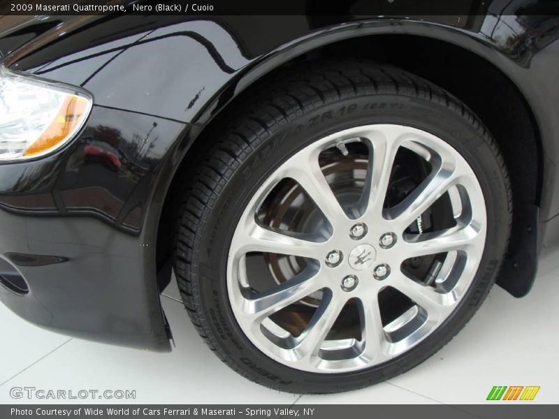 Nero (Black) / Cuoio 2009 Maserati Quattroporte