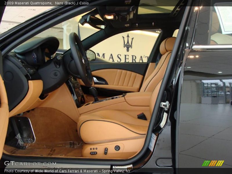 Nero (Black) / Cuoio 2009 Maserati Quattroporte