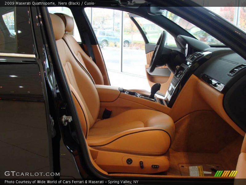 Nero (Black) / Cuoio 2009 Maserati Quattroporte